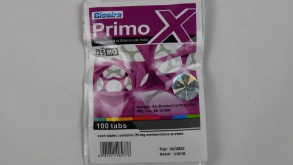 Primox Biosira (Methenolone Acetate) 100tabs